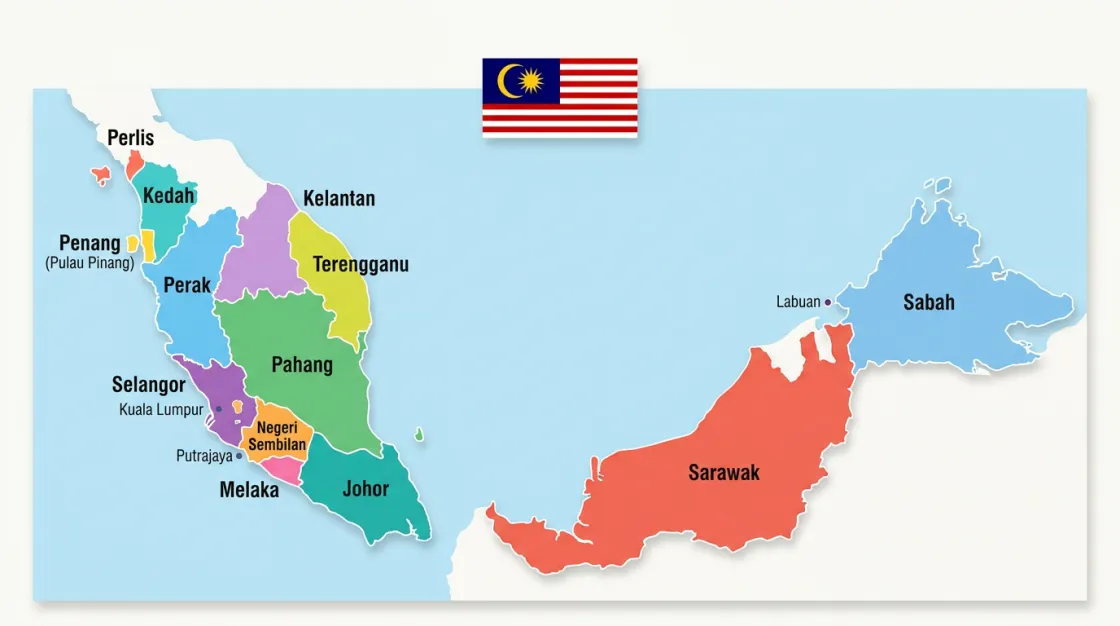 Semenanjung Malaysia & Sabah & Sarawak